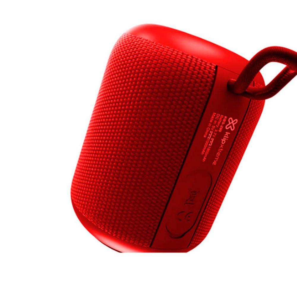 Parlante Klip Xtreme Titan KBS-200 TWS Bluetooth IPX7 Rojo-1