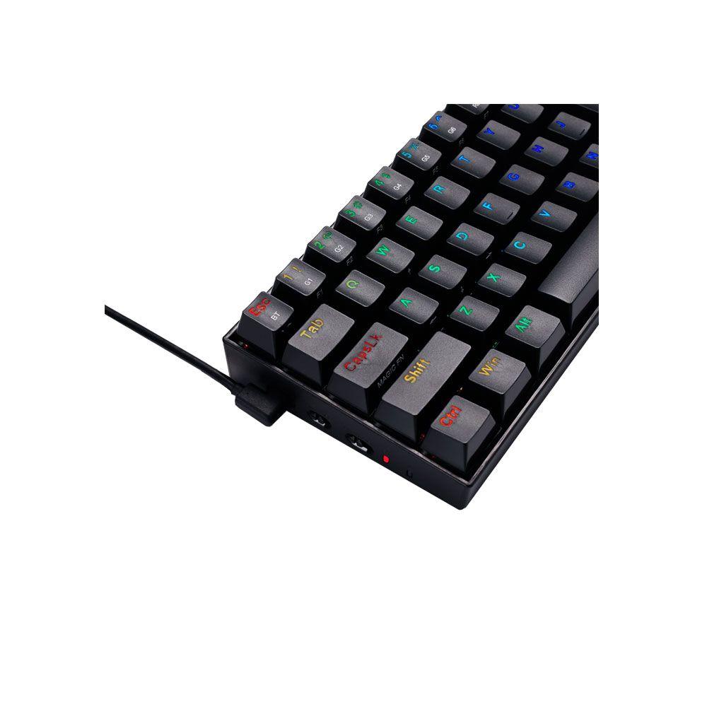 Teclado gamer mecánico Redragon Draconic K530-RGB negro-4