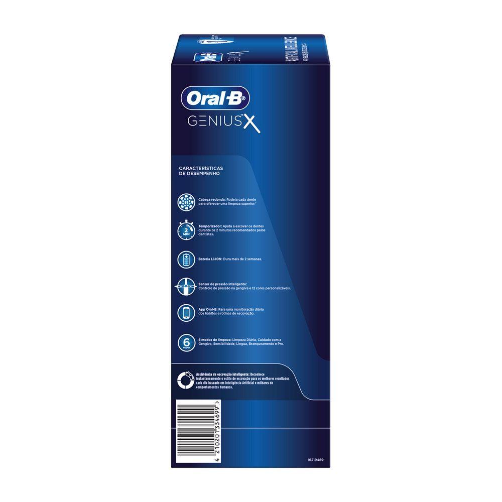 Cepillo de dientes Eléctrico Oral B Genius X + 2 Cabezales-6