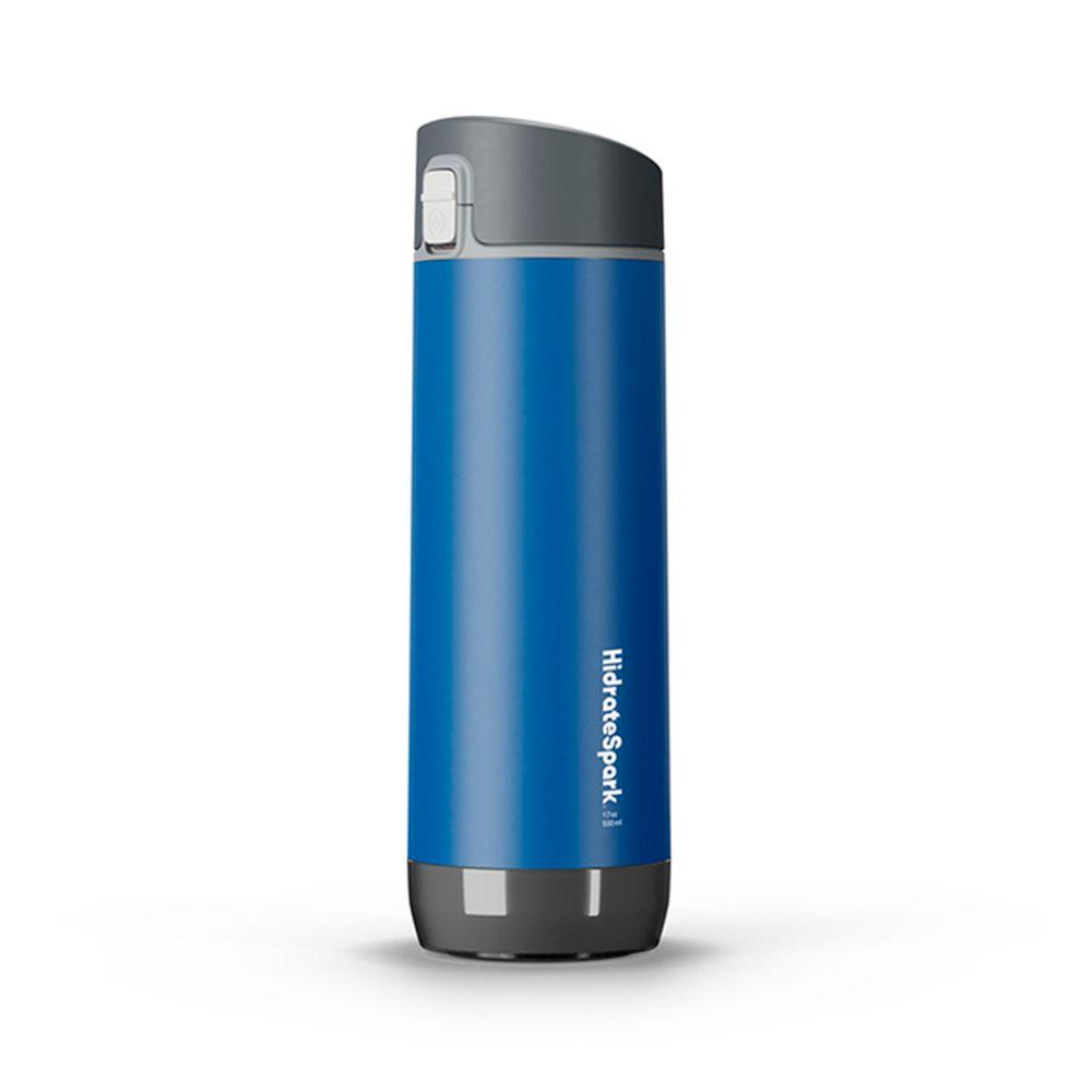 Termo botella de agua inteligente Hidrate Steel 500 ML Azul-4