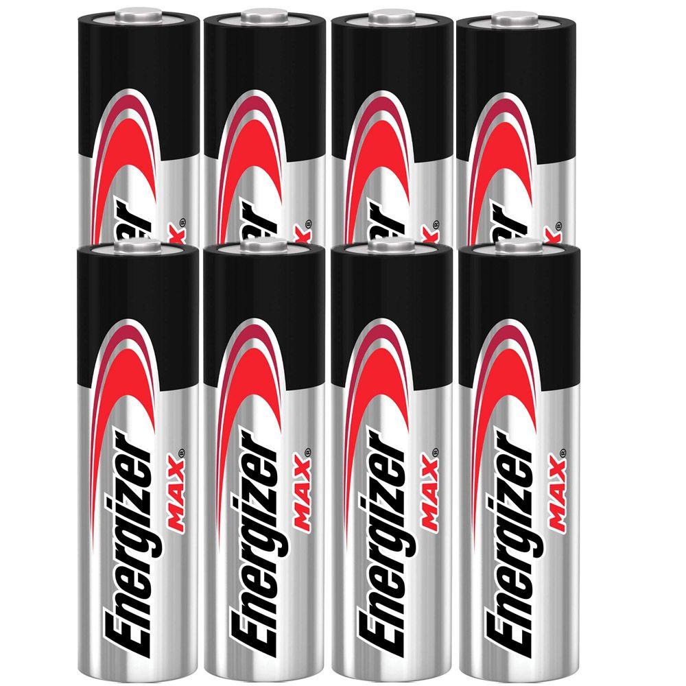 Pack de pilas Energizer Max E92BP8 AAA x8 unidades-0