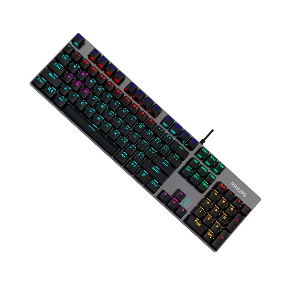 Teclado Gamer Mecánico Philips SPK8404 Español-9