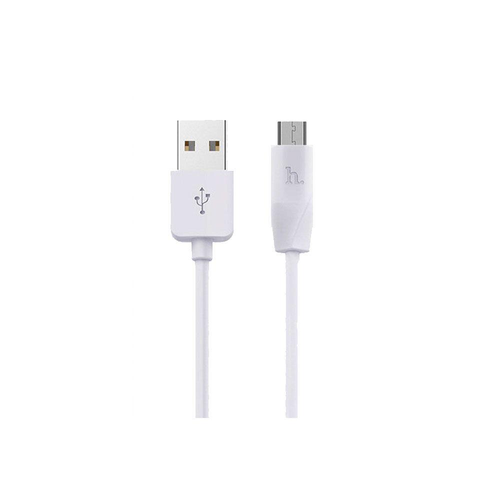 Cable Hoco micro USB X1 1m carga rápida-3