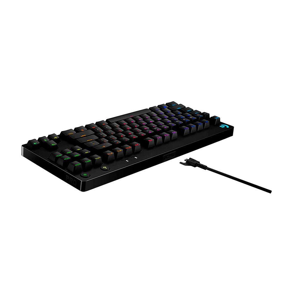 Teclado Gamer Logitech Pro GX Blue Lightsync RGB-3