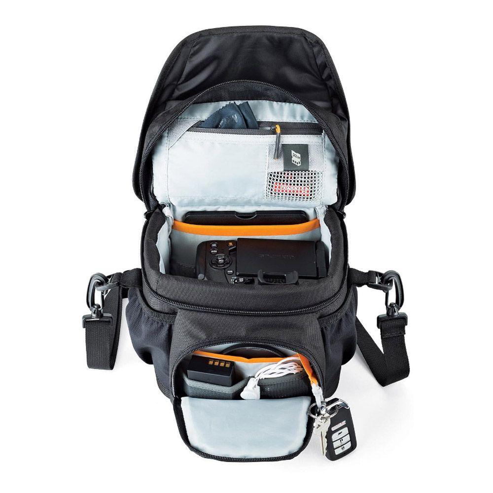 Bolso Lowepro Nova 140 AW II para Camaras Compactas y DSLR-2