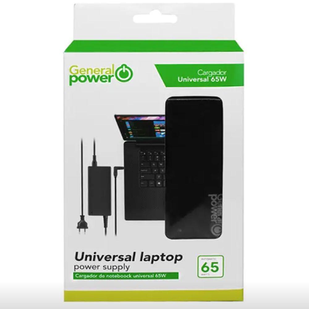 Cargador General Power 65W Slim para Notebook Universal-7