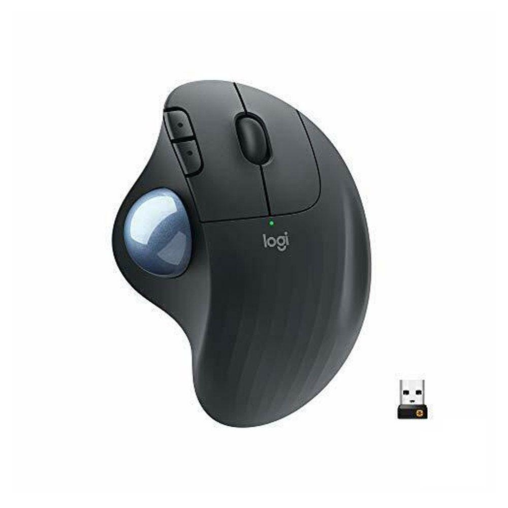Mouse Logitech Trackball Ergo M575 Inalámbrico USB Negro-4