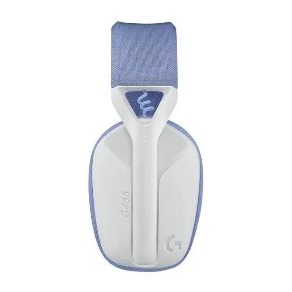 Audifonos Gamer Logitech G G435 Inalambricos PC PS5 Blanco-2