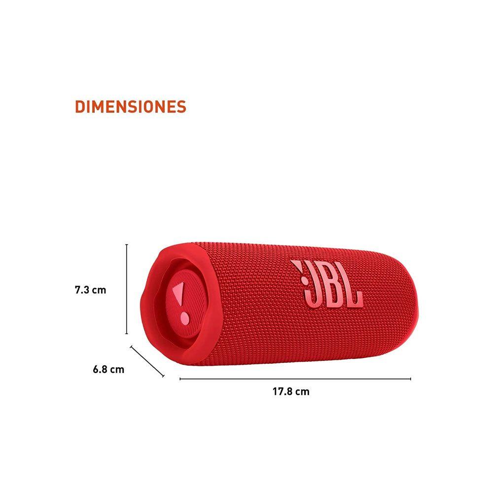 Parlante JBL Flip 6 Bluetooth IP67 Rojo-7