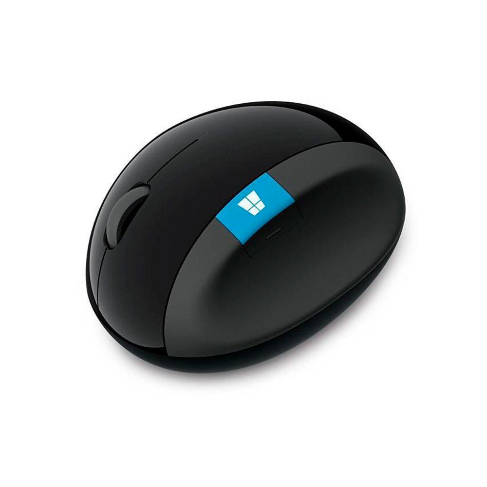 Mouse ergonómico Microsoft Sculpt inalambrico L6V00001 Negro-3