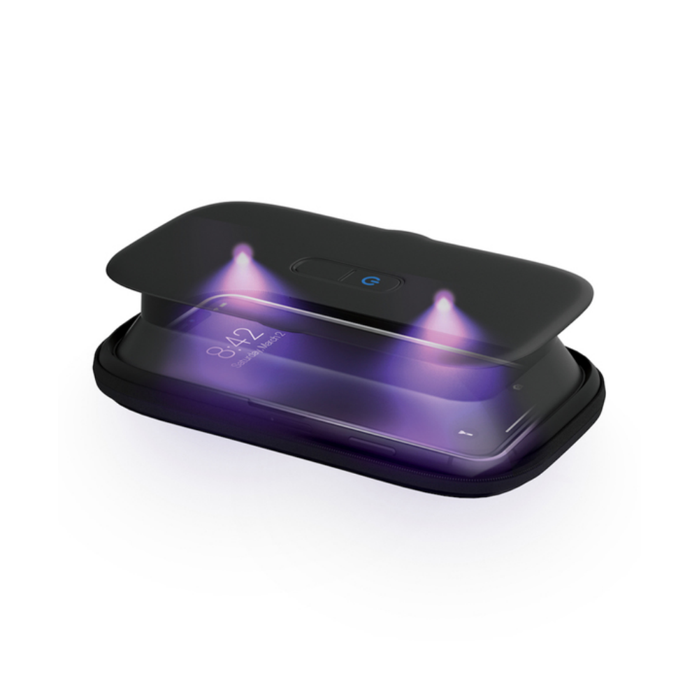 Sanitizador UV Homedics multipropósito UV-C Recargable Negro-0