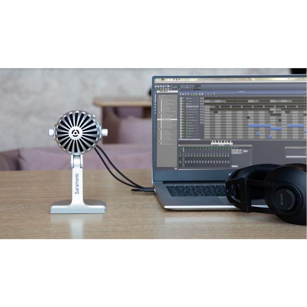 Micrófono Saramonic Smartmic MTV550 Condensador USB-4