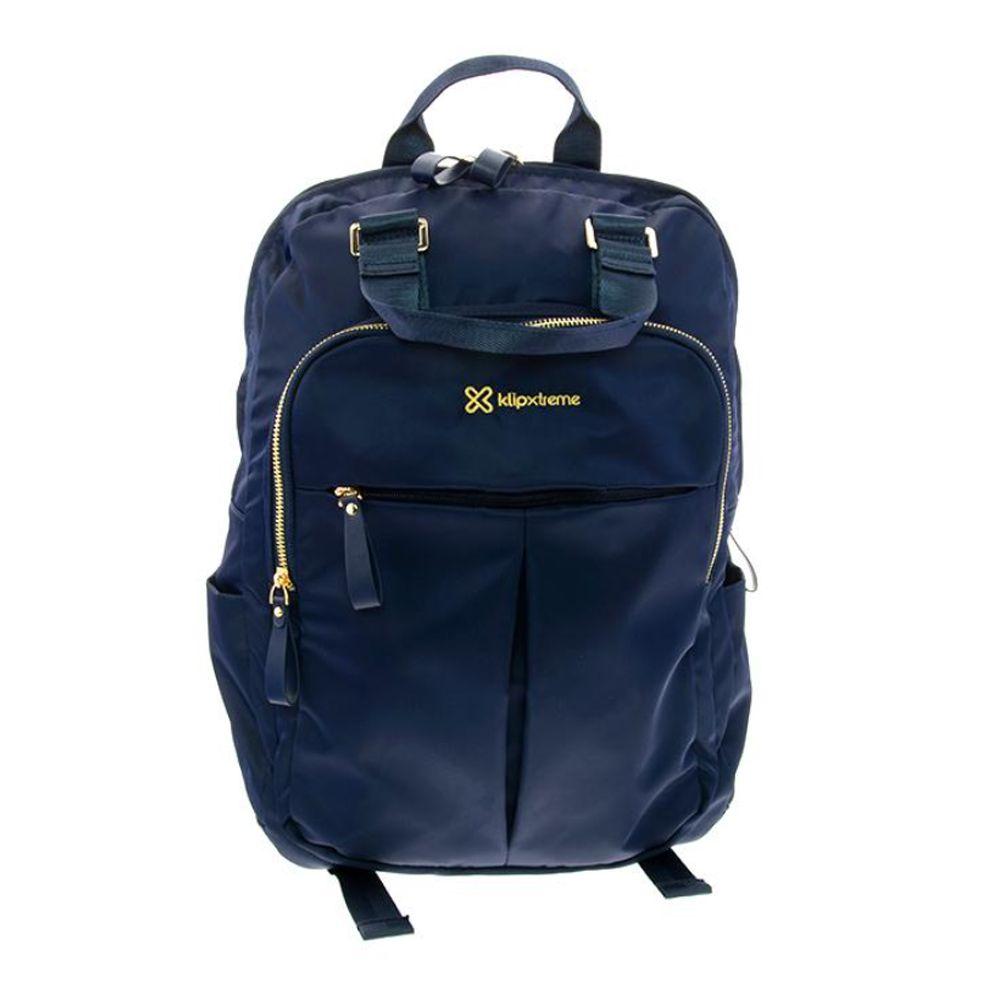 Mochila Klip Xtreme Toscana KNB 468BL  15.6 Pulgadas Azul-0