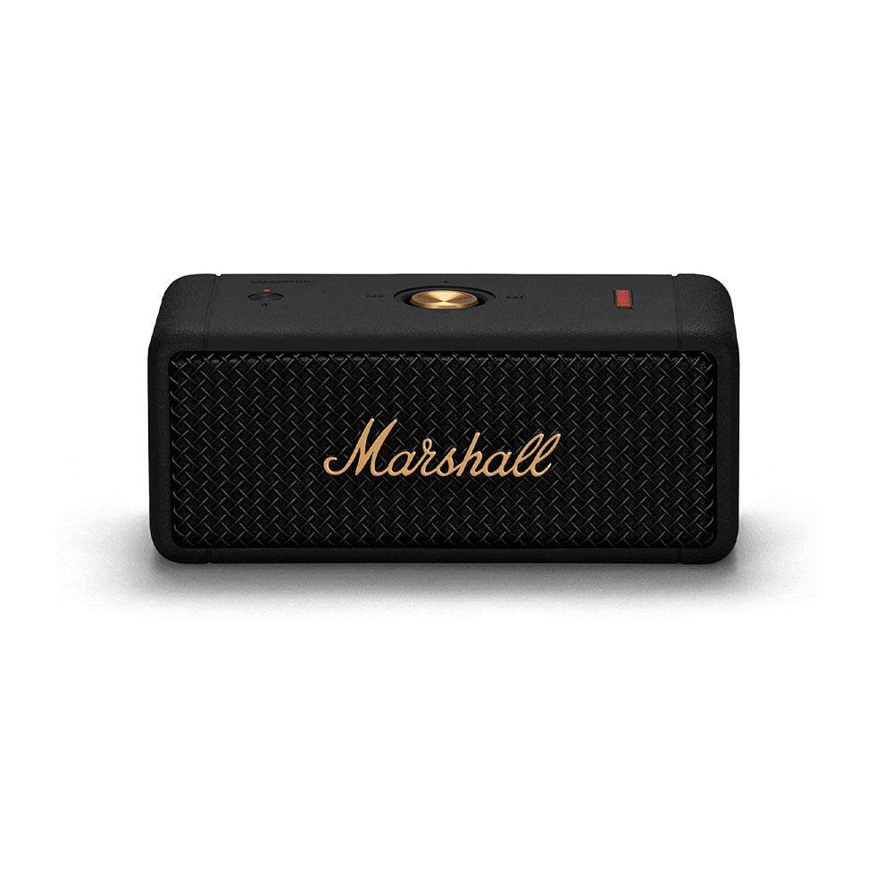 Parlante Marshall Emberton Bluetooth 5.0 IPX7 Black & Brass-0
