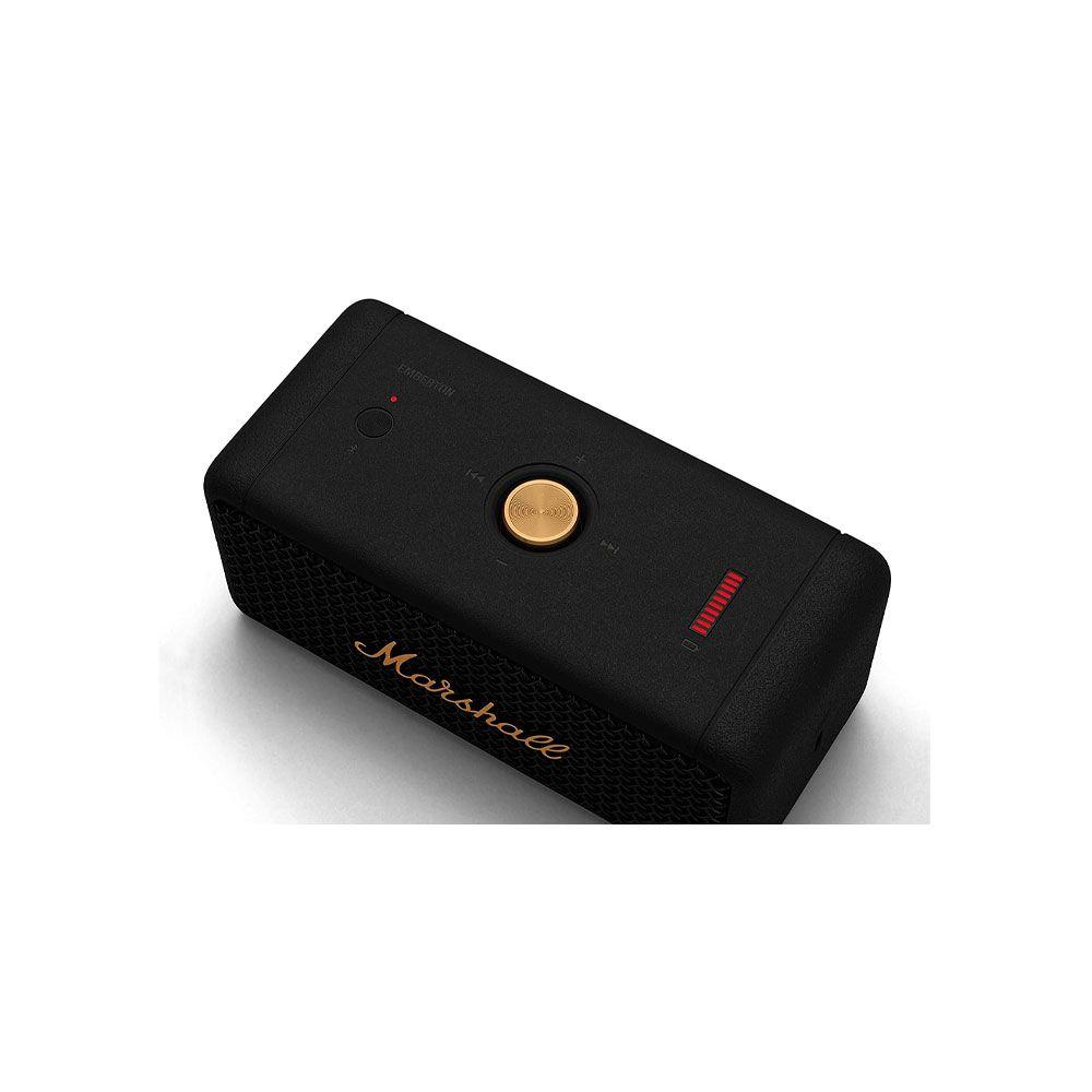 Parlante Marshall Emberton Bluetooth 5.0 IPX7 Black & Brass-3