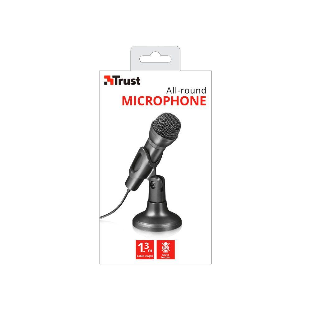 Microfono Trust All Round con Pedestal Jack 3.5 mm-5