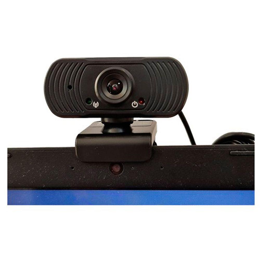 Webcam Vivitar VWC107-BLK 1080P 360 con Clip y microfono-1