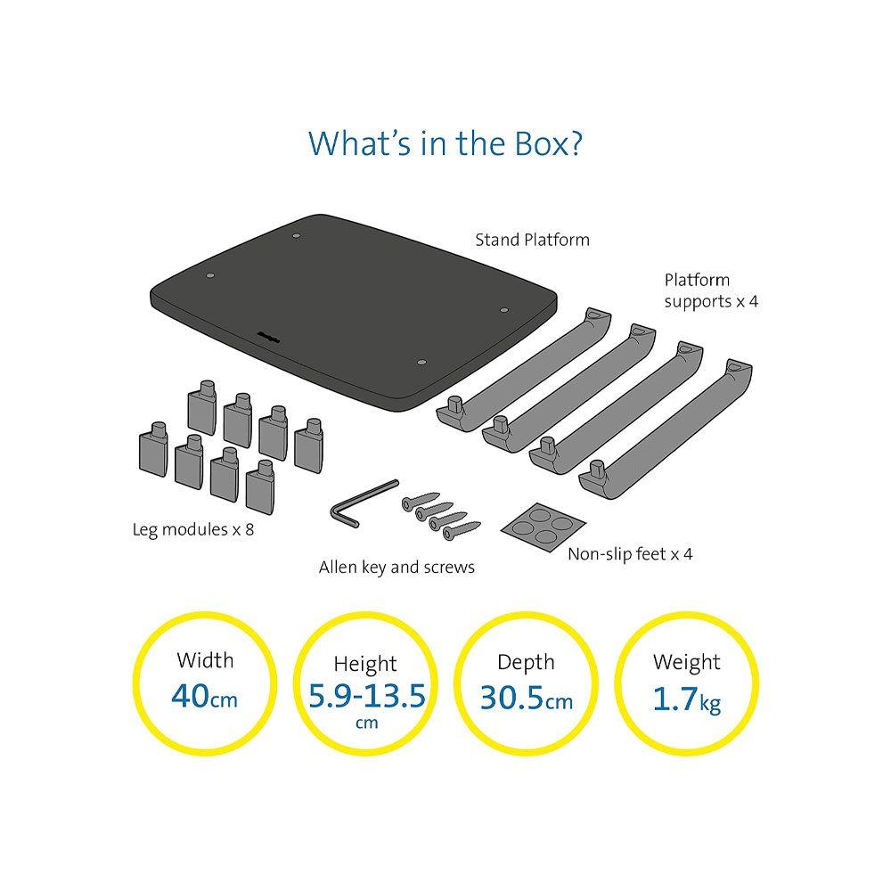 Base para Monitor Kensington SmartFit Stand Plus 24 K60089-5