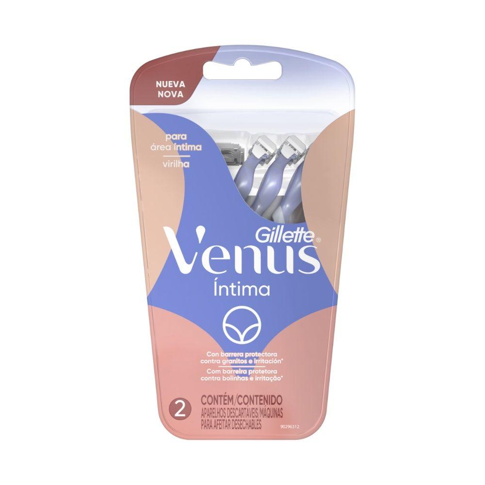 Maquina De Afeitar Desechable Gillette Venus Íntima 4 Und-0