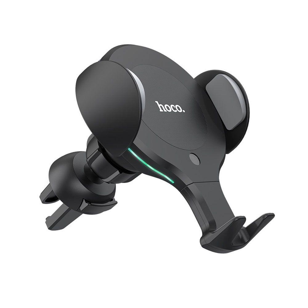 Soporte para Auto Hoco CA60 con Carga Inalambrica Negro-1