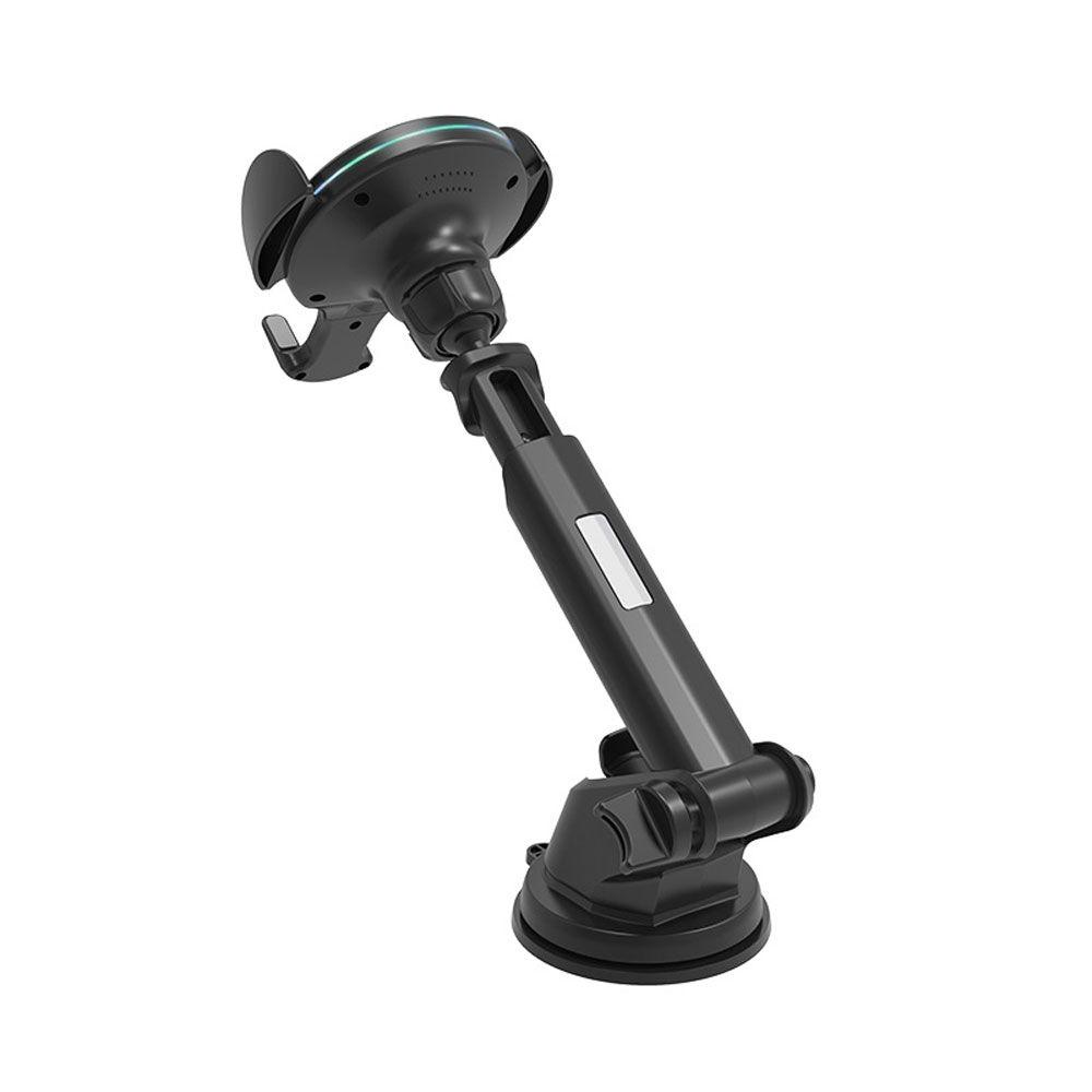 Soporte para Auto Hoco CA60 con Carga Inalambrica Negro-8