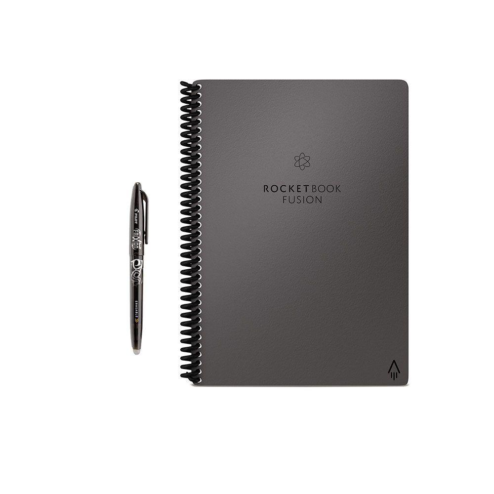 Cuaderno inteligente Rocketbook Fusion Executive Gris-1