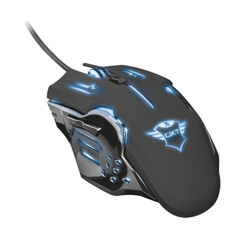 Mouse Gamer Trust GXT 108 Rava Iluminado 2000 Dpi-4