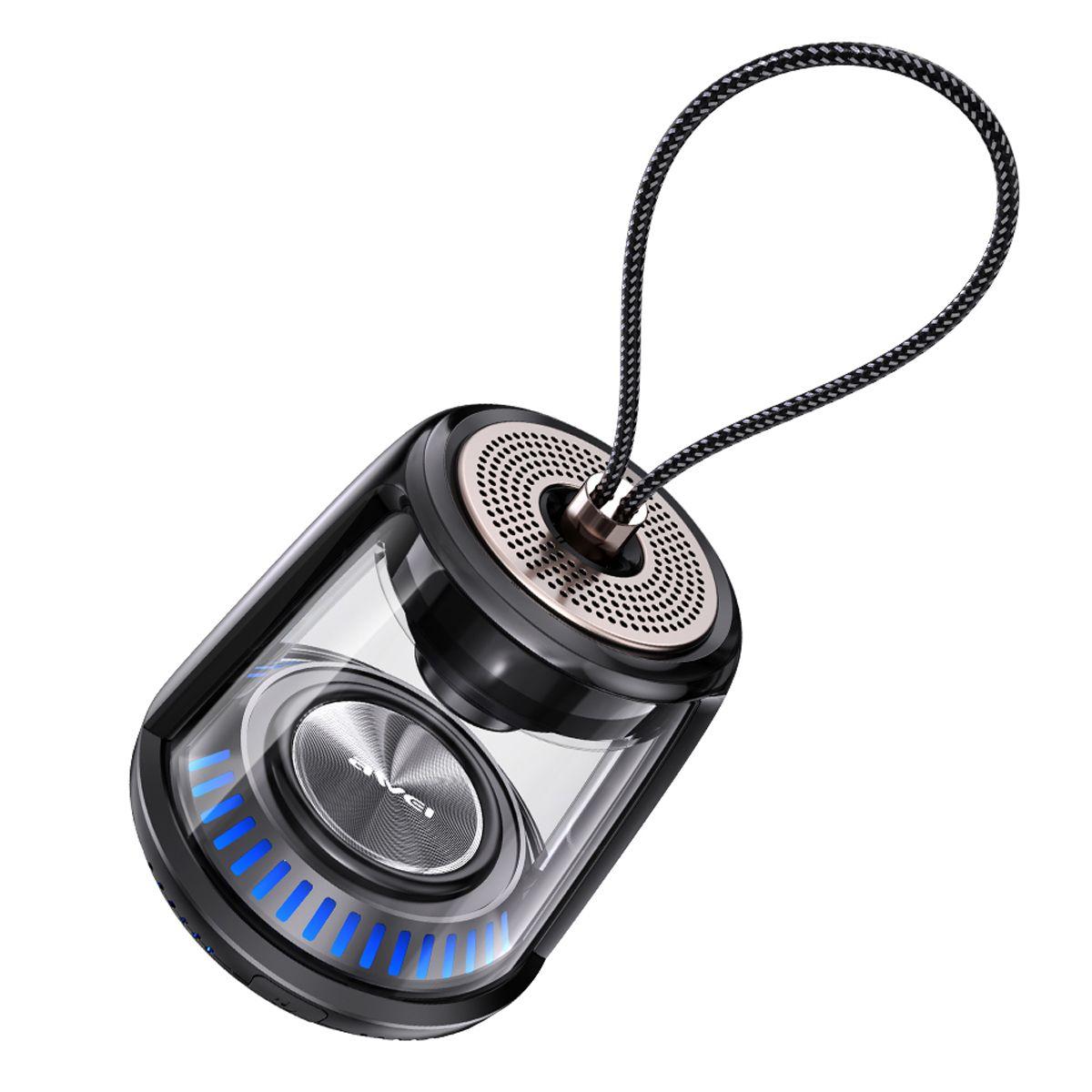 Parlante Awei Y666 Bluetooth TWS Negro-4