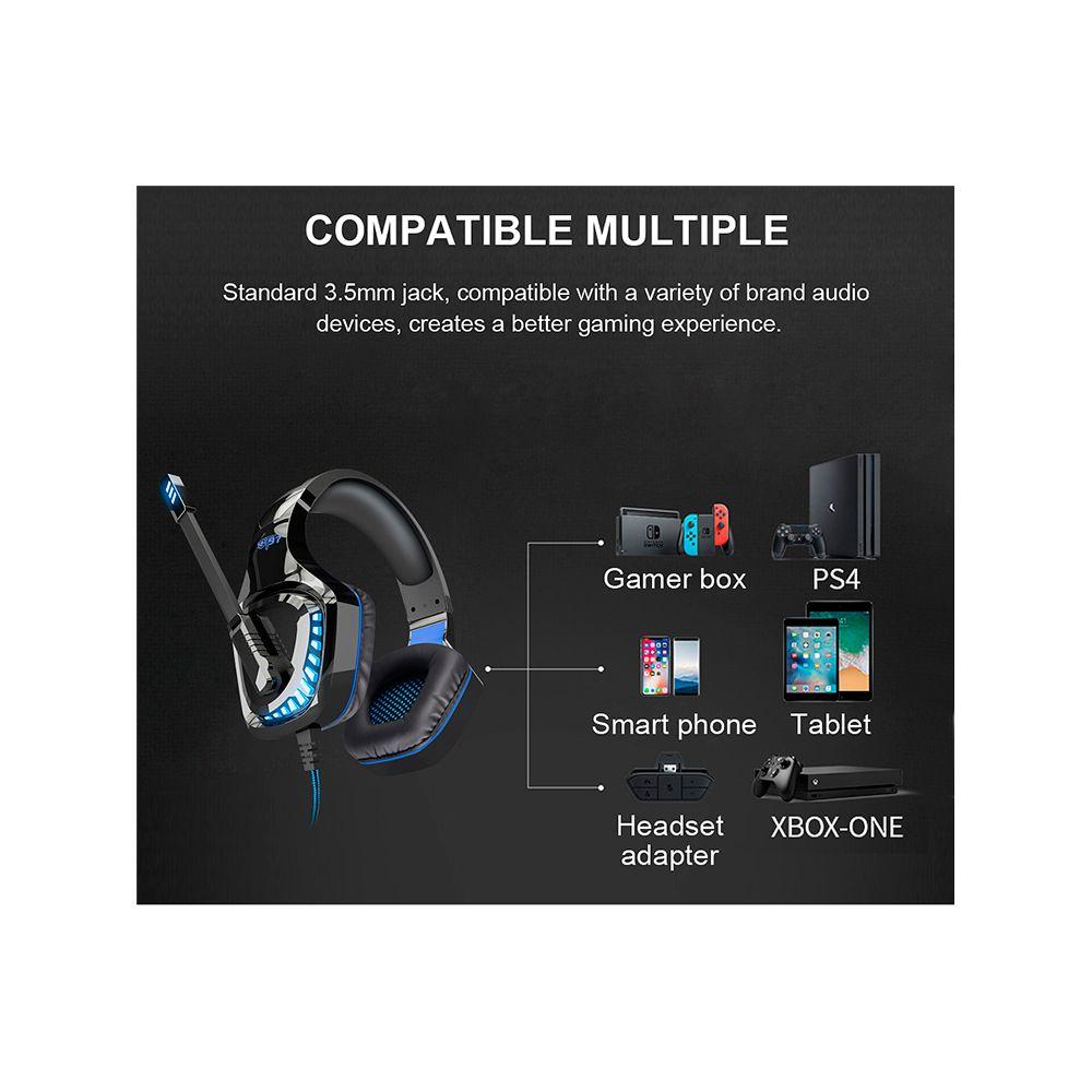 Audífonos Gamer Ovleng GT97 USB jack 3.5mm PS4 PC Móvil-4