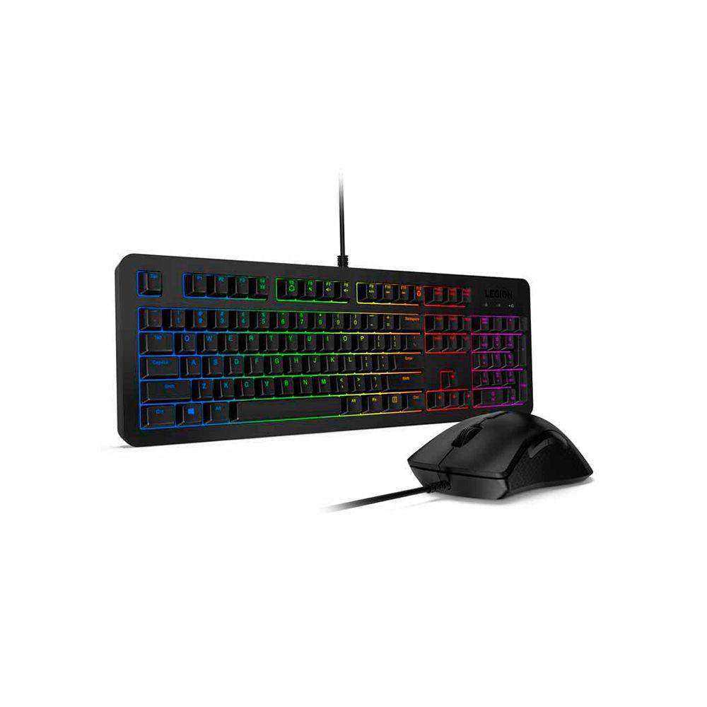 Kit gamer Lenovo Legion KM300 RGB Teclado y Mouse español LA-2
