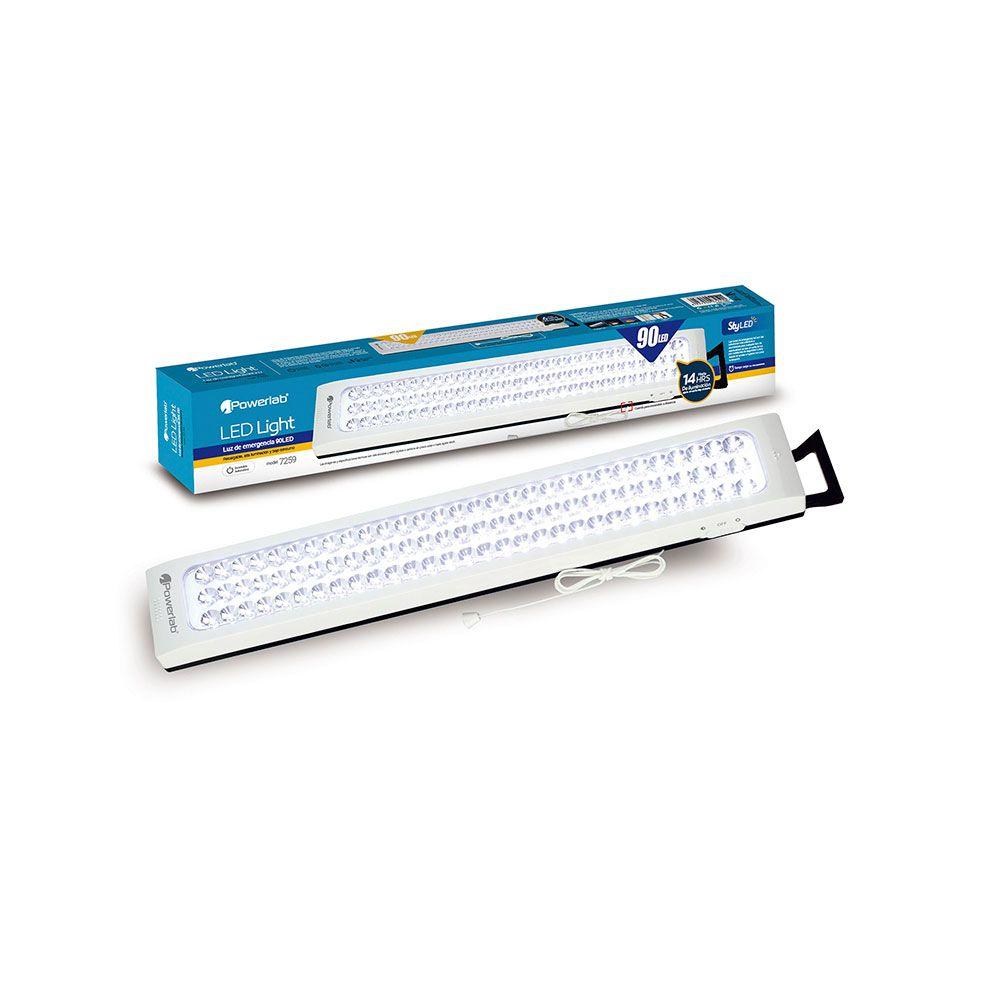 Lampara de Emergencia Powerlab 90 Led Microlab-1