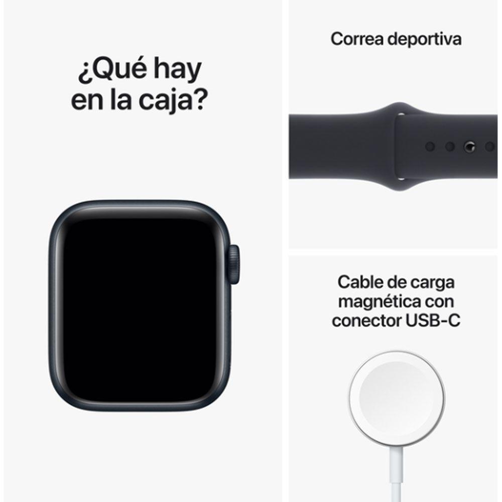 Apple Watch SE GPS 40 mm Correa deportiva medianoche-2