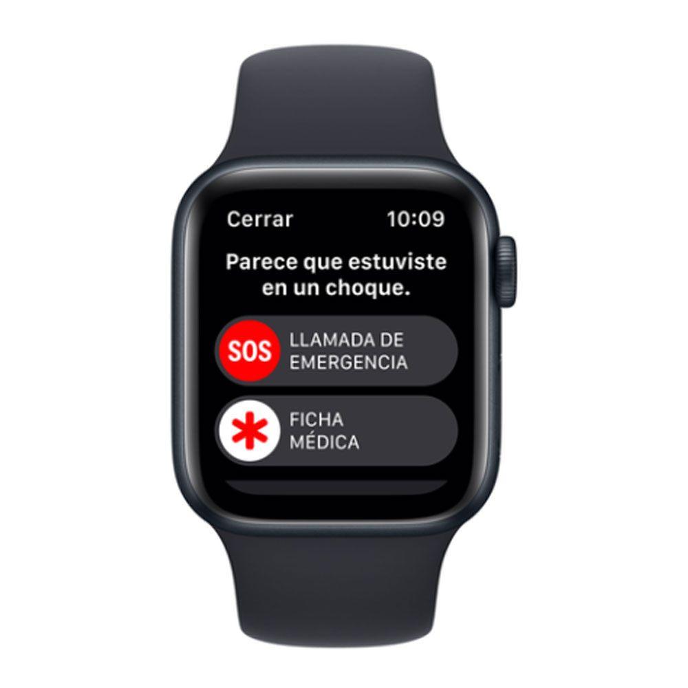 Apple Watch SE GPS 40 mm Correa deportiva medianoche-6