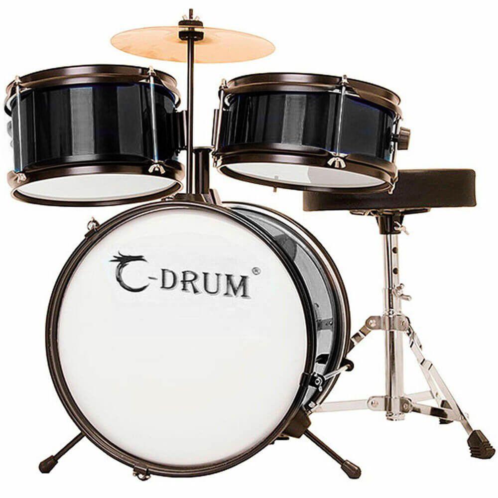 Bateria para niños C Drum SKD003 Negro-0