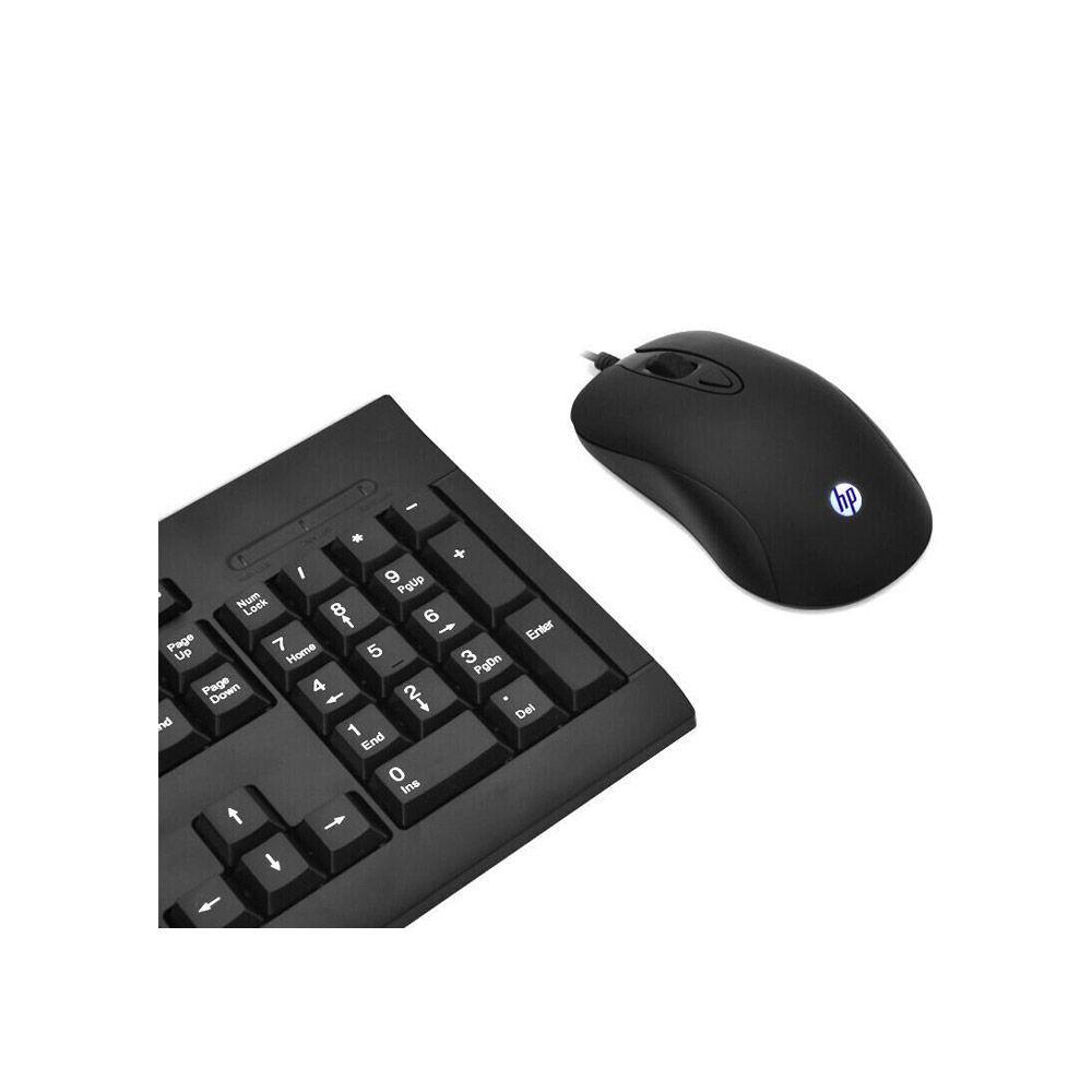 Kit Gamer Teclado y Mouse HP KM100 USB Ingles-9