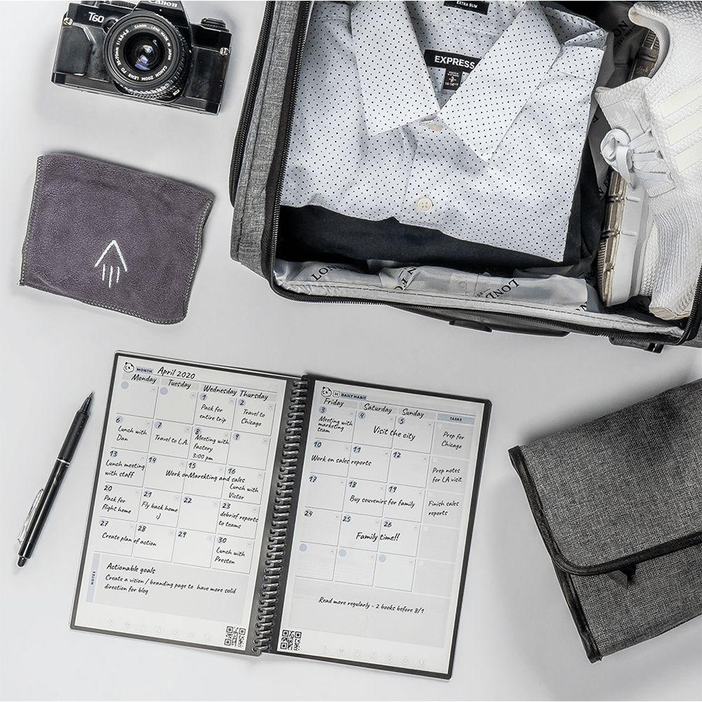 Planificador Rocketbook Panda Planner Carta Azul-2