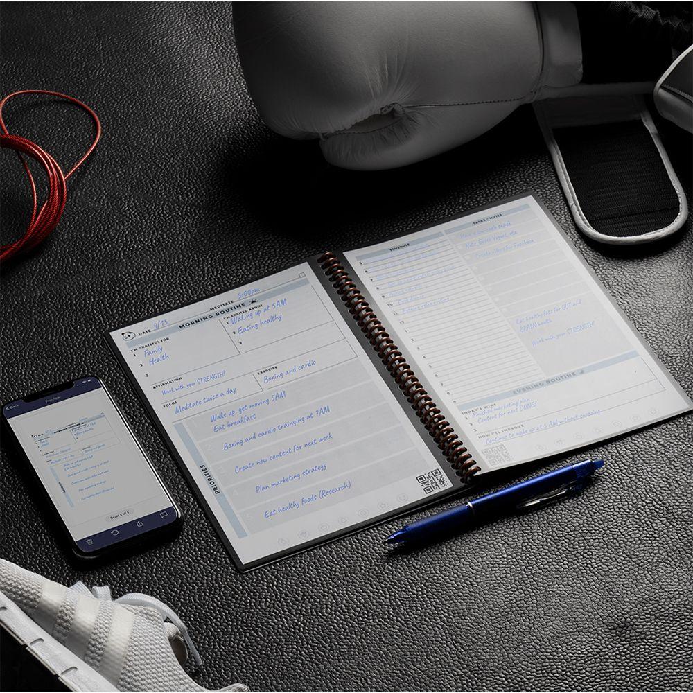 Planificador Rocketbook Panda Planner Carta Azul-3