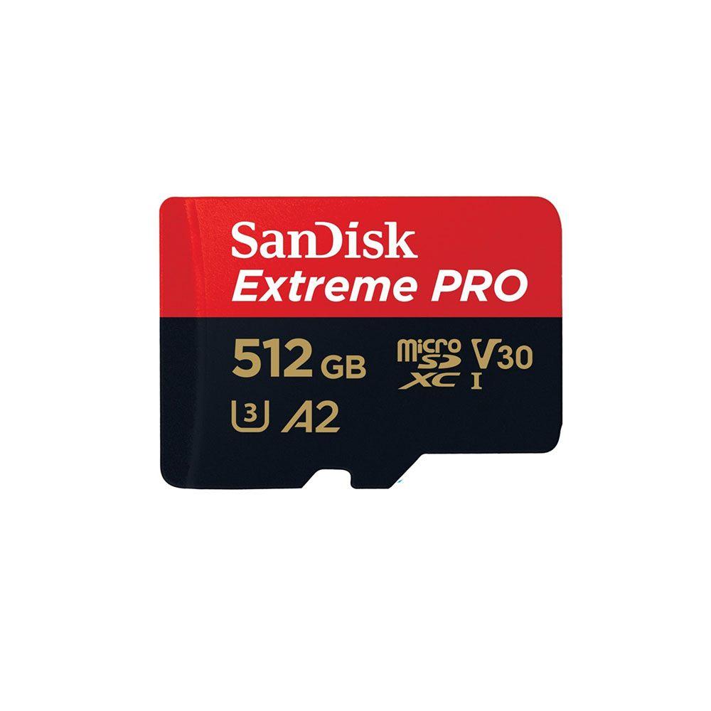 Tarjeta de memoria SanDisk Extreme Pro 512GB microSDXC V30-0