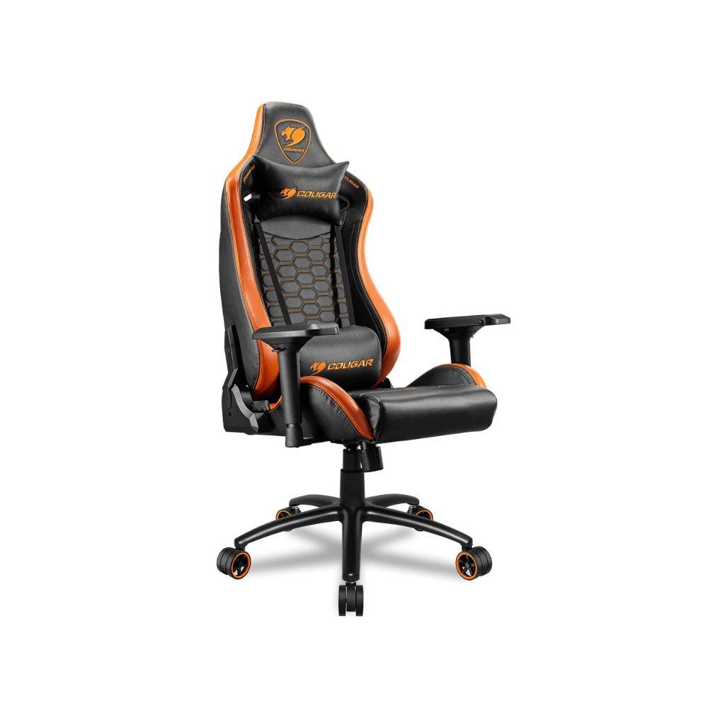 Silla Gamer Cougar Outrider S Negro y Naranja-2