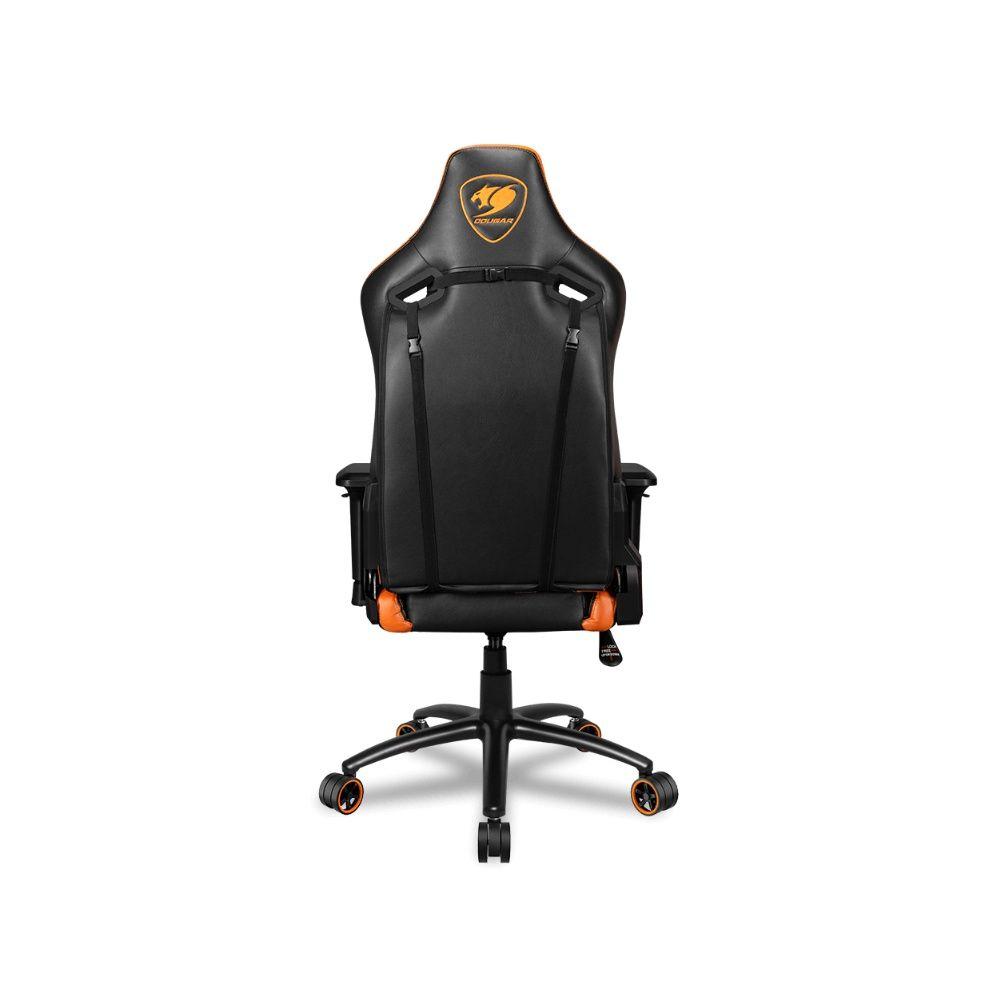 Silla Gamer Cougar Outrider S Negro y Naranja-4