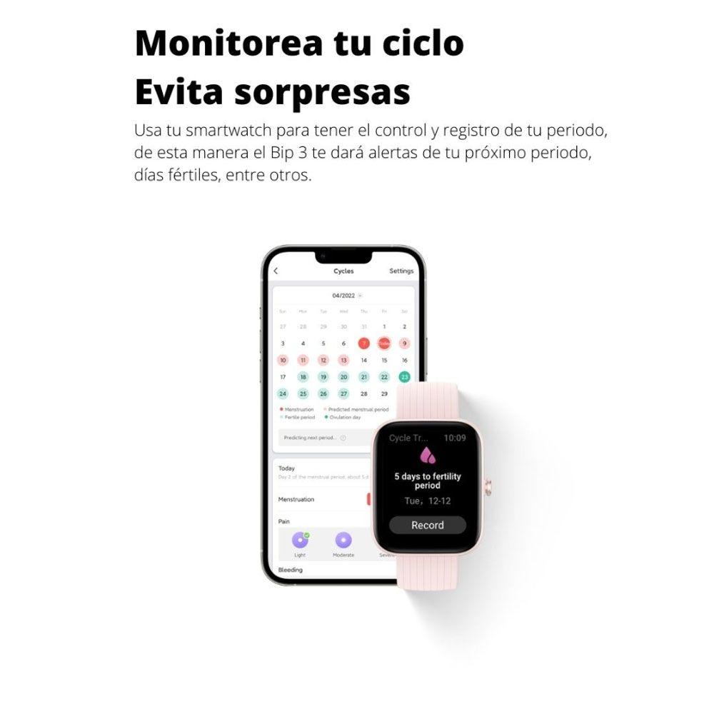 Reloj inteligente Amazfit Bip 3 Bt Negro-2