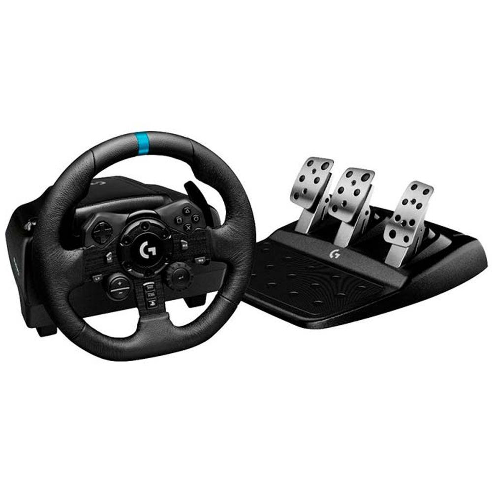 Volante + Pedales de Simulación Logitech G923 para Xbox y PC-0