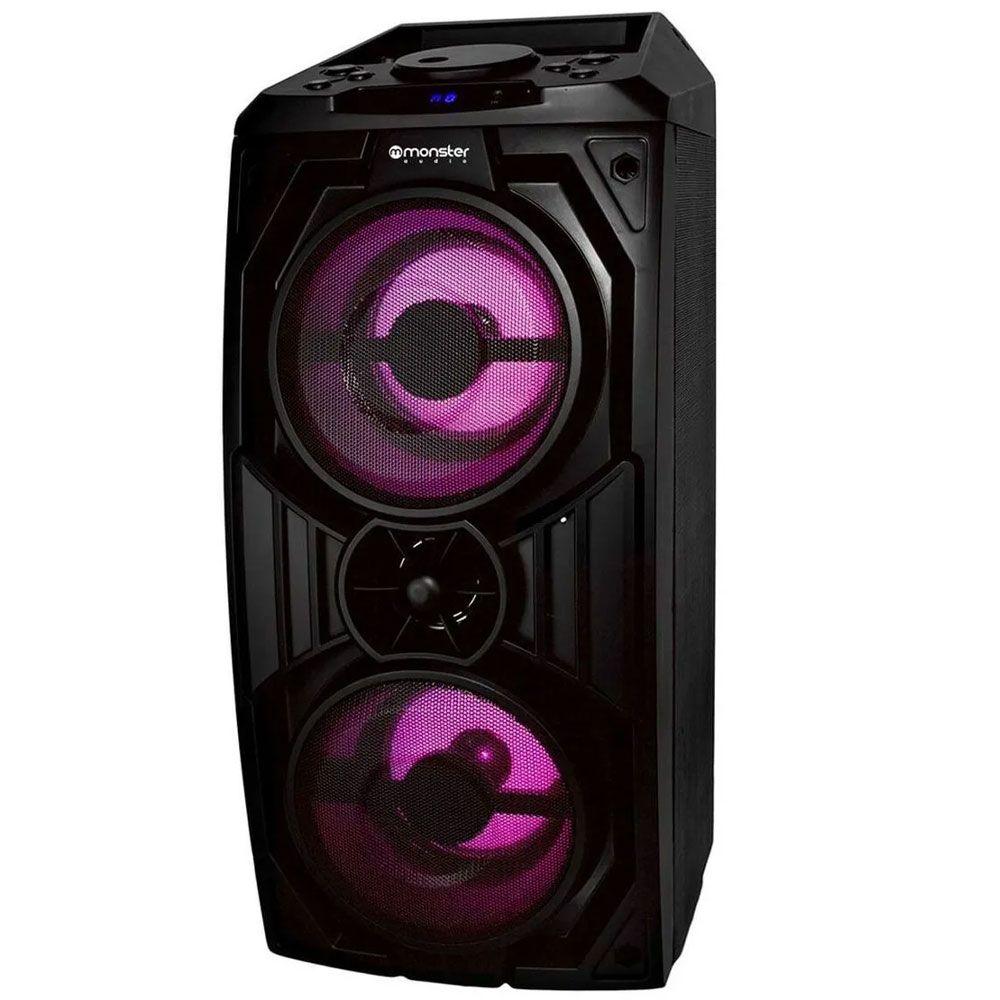 Parlante Monster karaoke 540bk bluetooth-0