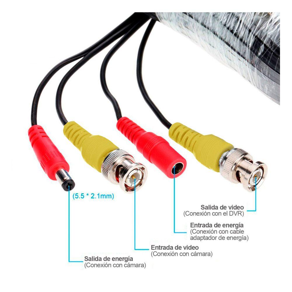 Kit DVR de Seguridad MLab 4 Canales 2 Cámaras 720P VGA HDMI-6