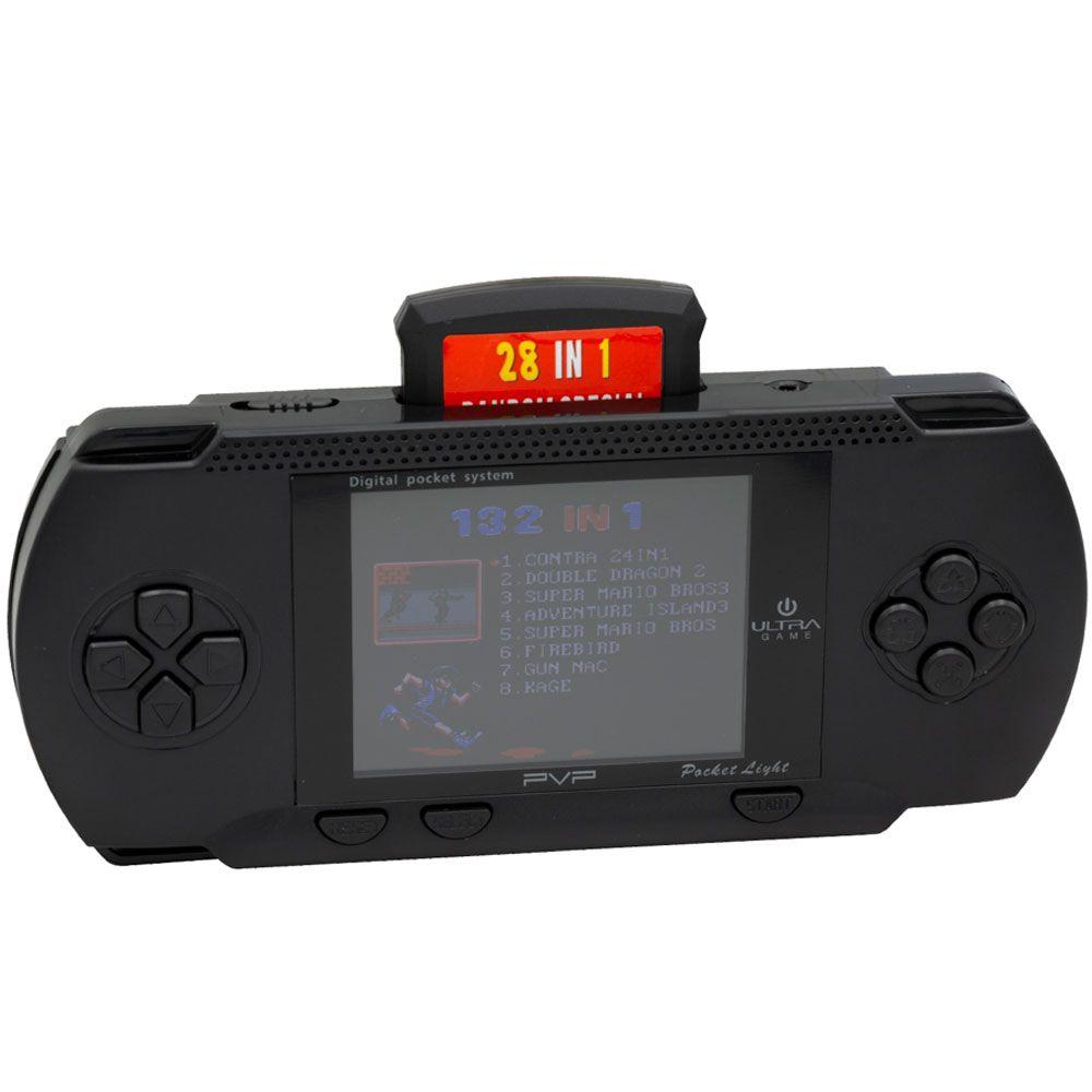 Consola portatil Ultra C0112 160 Juegos Recargable Negro-0