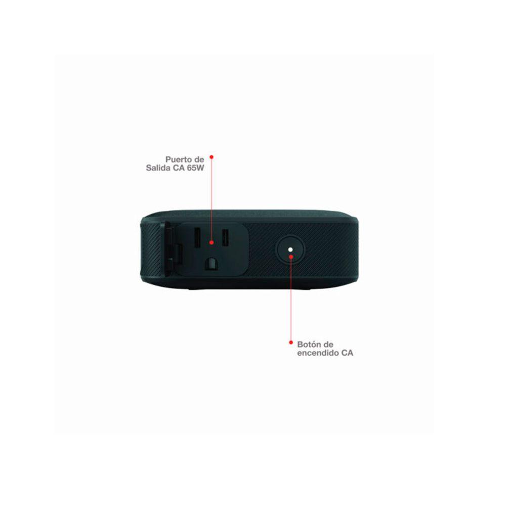 Cargador y arrancador de auto Mophie powerstation go CA 65W-4