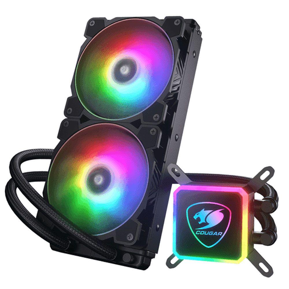 Enfriador líquido de CPU Cougar Aqua 240 Water Cooling RGB-2