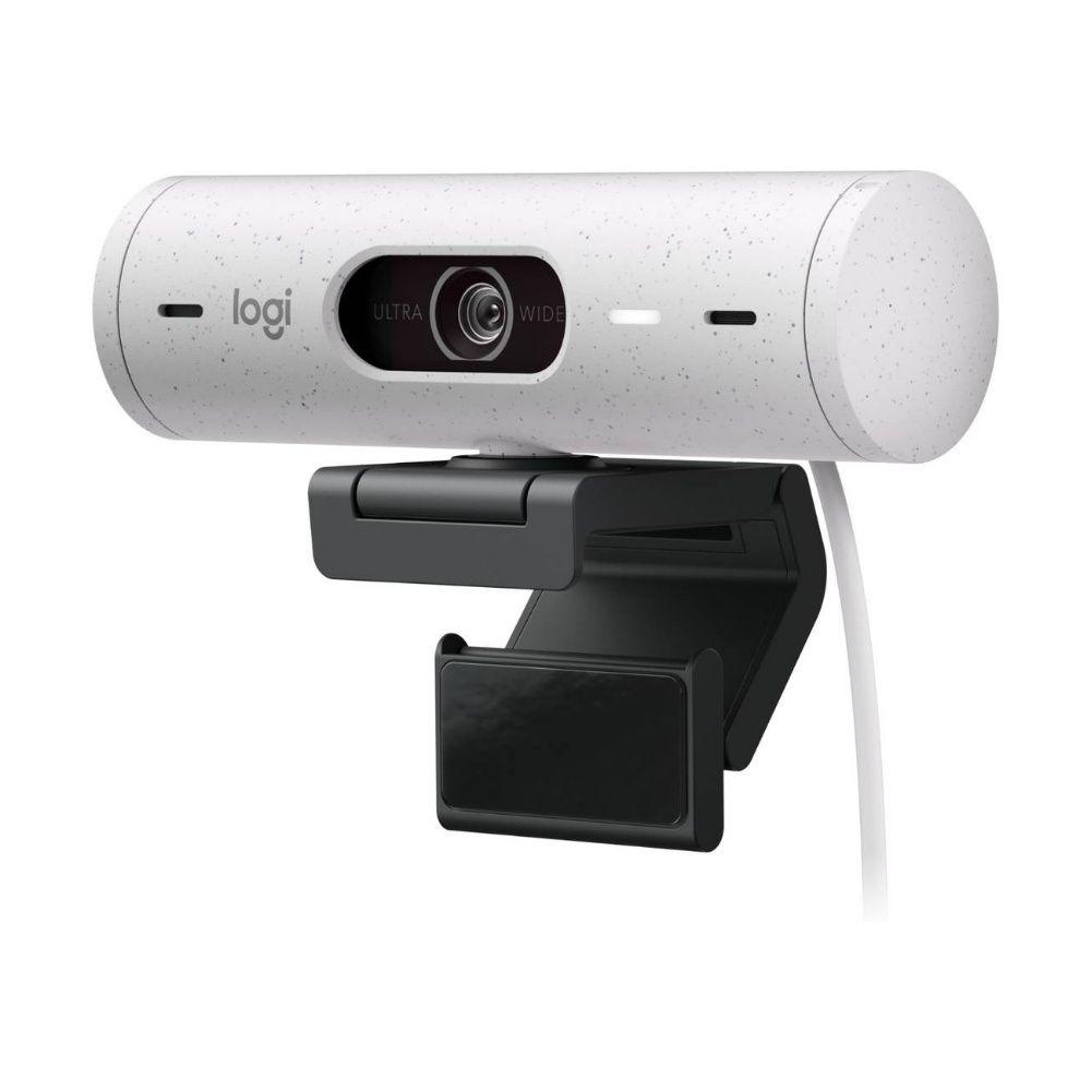 Webcam Logitech Brio 500 1080p USB C Show Mode Blanco-1