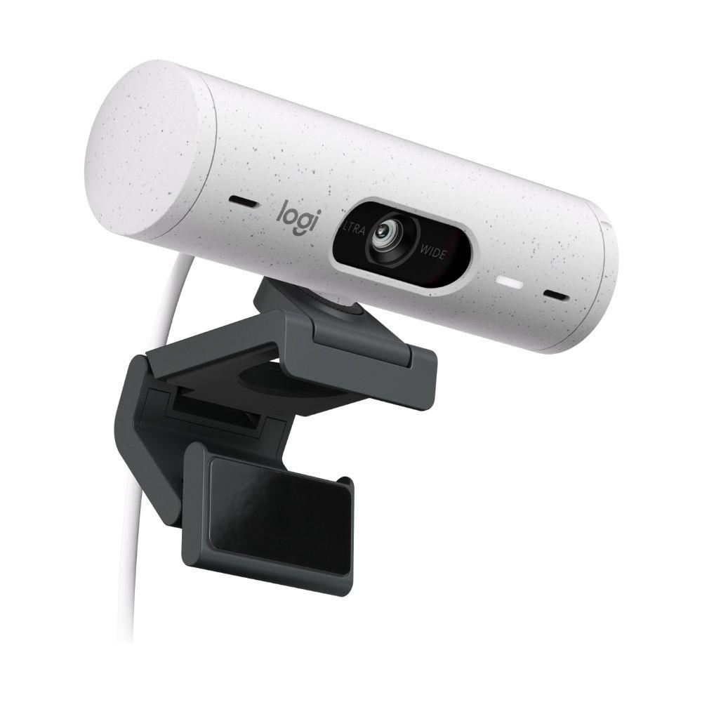 Webcam Logitech Brio 500 1080p USB C Show Mode Blanco-2