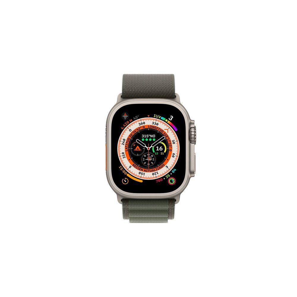 Apple Watch Ultra GPS + Celular 49mm titanio Alpine verde M-1